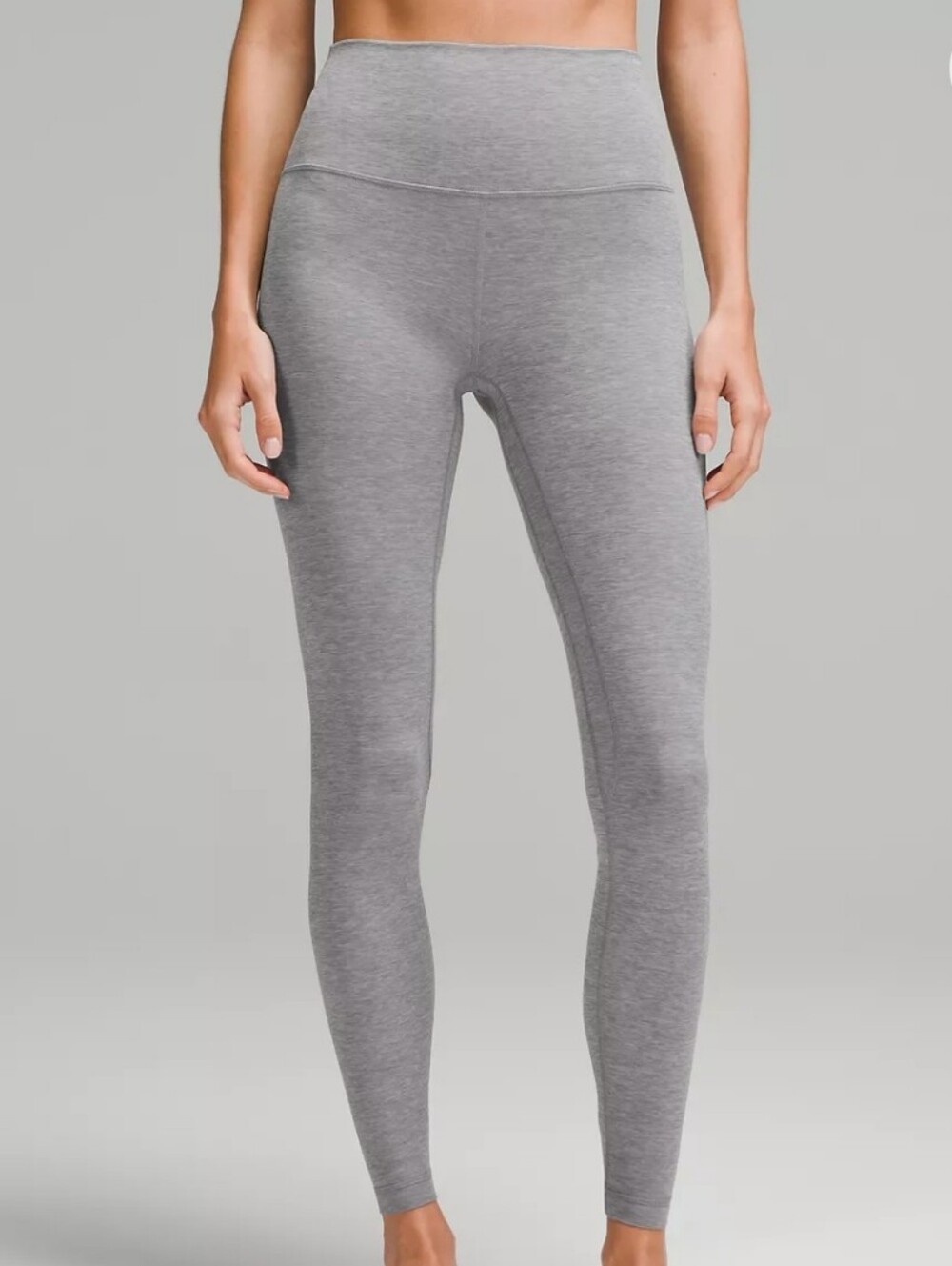 Lululemon Align High Rise Leggings 25" Sz 4 Heather Gray NWOT